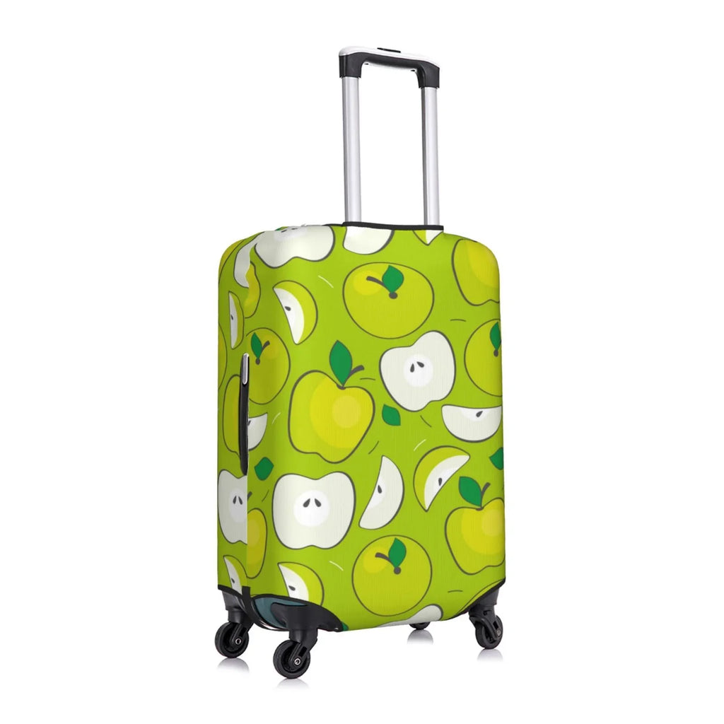 Junzan Green  Print Washable Luggage wrap - Fashion Suitcase Protector Fits 18-32 Inch Luggage