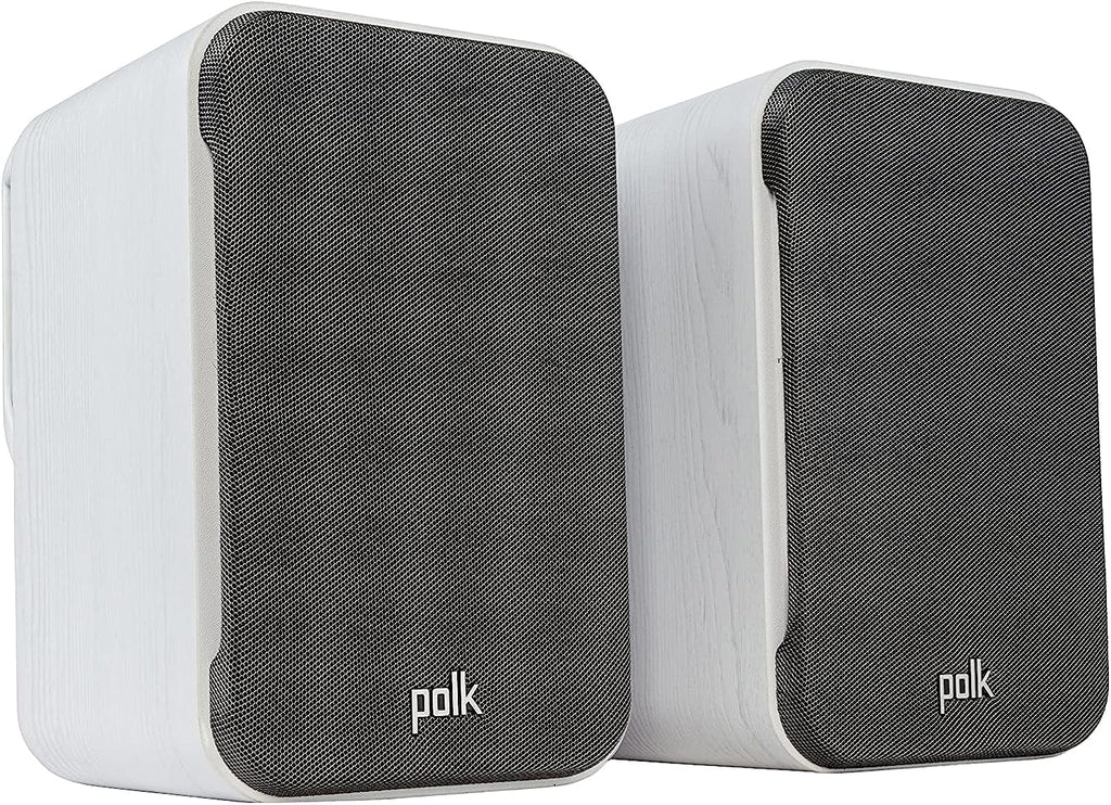 Polk Signature Elite ES10 - Hi-Fi Home Theater Satellite Surround Speakers (White)