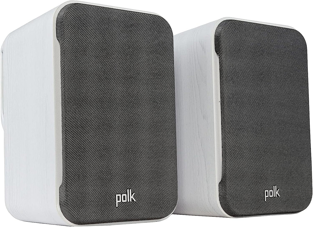 Polk Signature Elite ES10 - Hi-Fi Home Theater Satellite Surround Speakers (White)