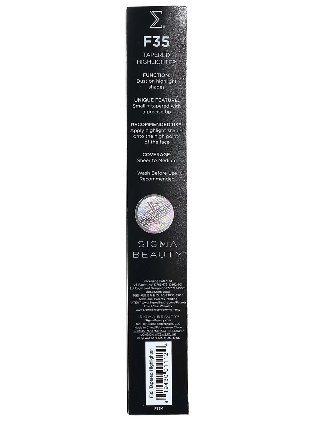 Sigma Beauty F35 - Tapered Highlighter Brush