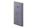10000mAh Super Fast 25W Portable Wireless USB-C Charger Battery - Silver