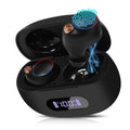 UrbanX True Wireless Bluetooth Earbuds + Charging Case, Black, Dual Connect, IPX5 aqua Resistance, Bluetooth 5.2 Connection, Balanced, Bass Boost matching with  Z6 Pro