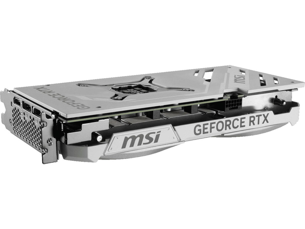 MSI Ventus GeForce RTX 4070 SUPER 12GB GDDR6X PCI Express 4.0 ATX Video Card RTX 4070 SUPER 12G VENTUS 2X WHITE OC