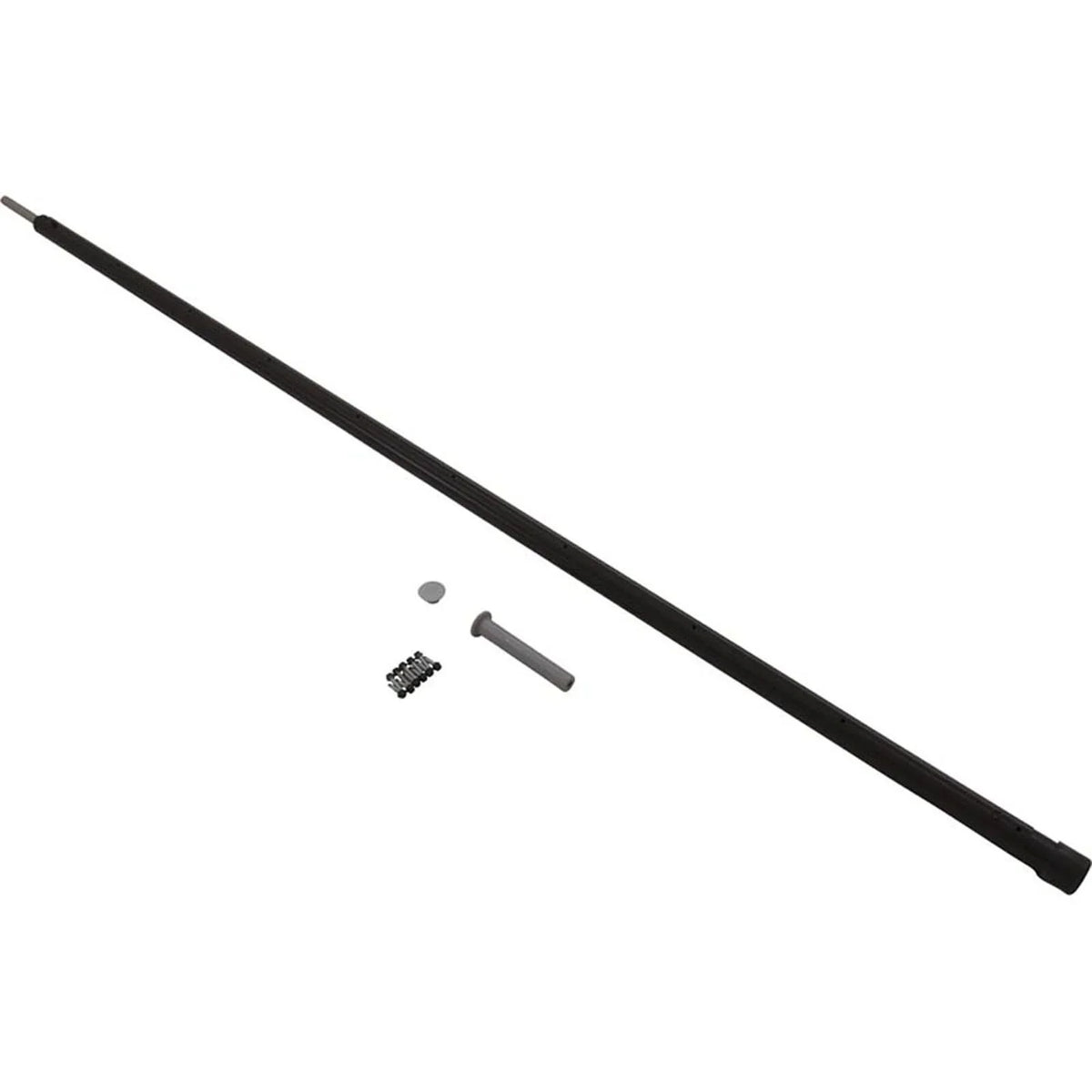 Fence Support Pole, GLI Pool Products, Designer Black, 4'