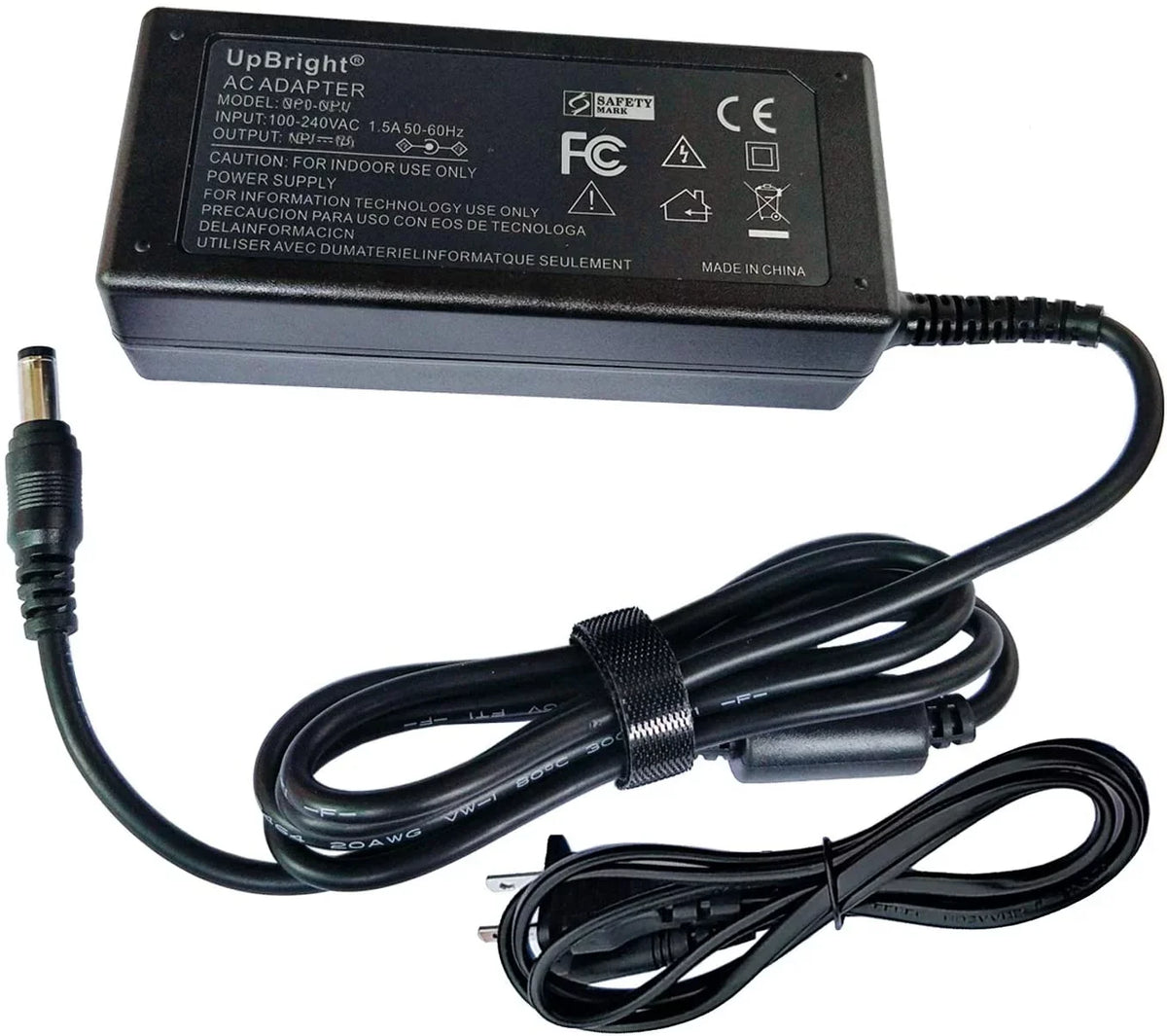 UPBRIGHT NEW Global AC / DC Adapter For  Satellite Click 2 Pro P30W-B-10E PSDP2E-00N006IT 13.3" Notebook Laptop PC P30WB-10E PSDP2E00N006IT Power Supply Cord Cable PS Battery Charger Input: 100