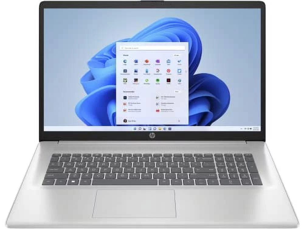 2023 Newest 17.3” FHD IPS Laptop PC 10-Core  13th i7-1355U Iris Xe Graphics 32GB DDR4 1TB NVMe SSD WiFi AX BT5.3 USB-C HDMI Webcam Natural Silver Windows 11 Home w/RE USB