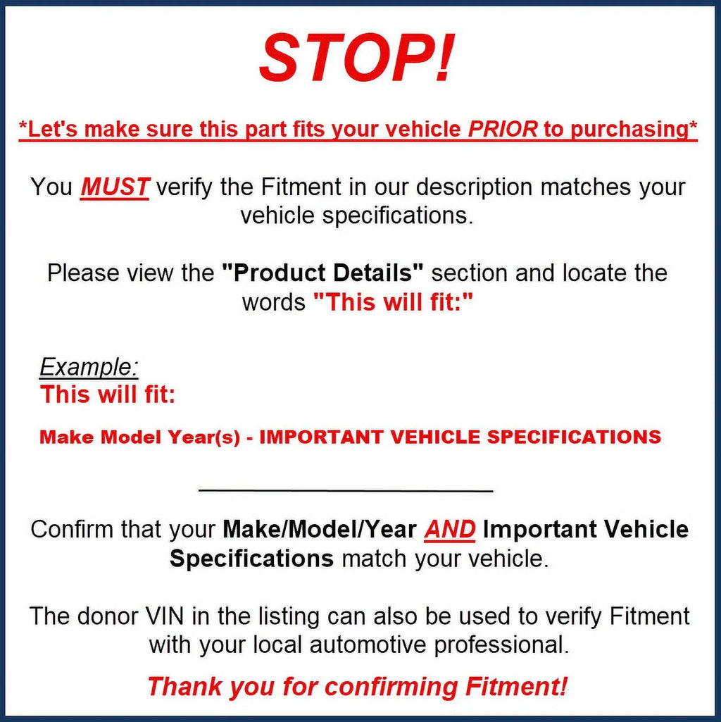Pre-Owned Nissan Altima Back Up Rear View Camera OEM LKQ (Good)