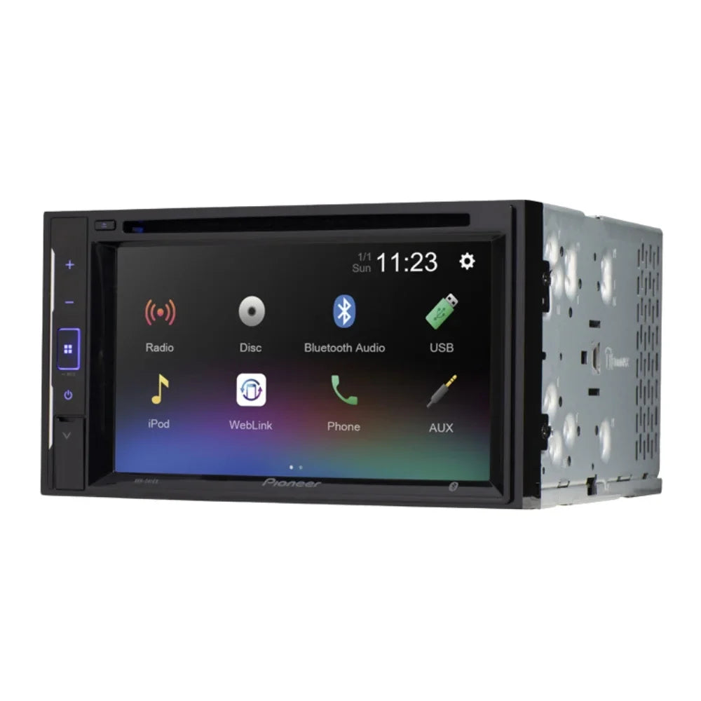 KIT4817 Bundle for 1995-2000 Oldsmobile Aurora W/ Pioneer AVH-241EX Double DIN Car Stereo with Bluetooth/Backup Camera/Installation Kit/in-Dash DVD/CD AM/FM 6.2" Touchscreen Digital Media Receiver
