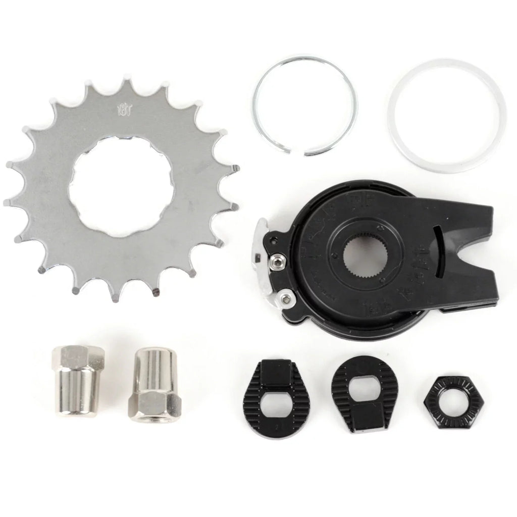 NuVinci N380SE CVP Internal Gear Bicycle Rear Hub Black 32h Rim Brake // New C8
