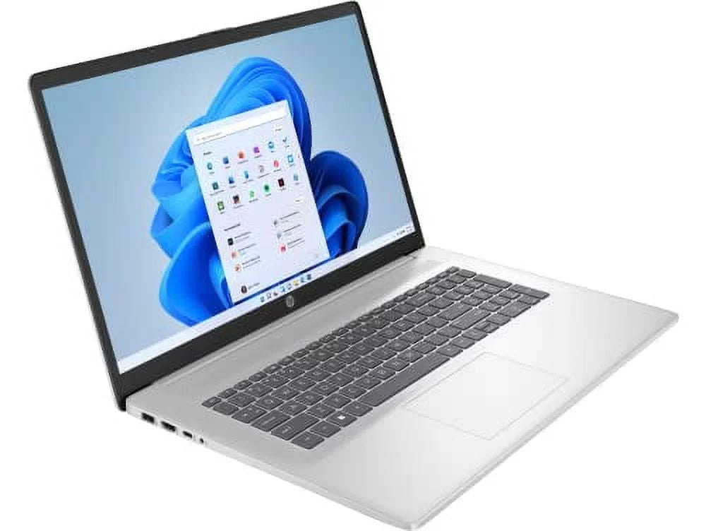 2023 Newest 17.3” FHD IPS Laptop PC 10-Core  13th i7-1355U Iris Xe Graphics 32GB DDR4 1TB NVMe SSD WiFi AX BT5.3 USB-C HDMI Webcam Natural Silver Windows 11 Home w/RE USB