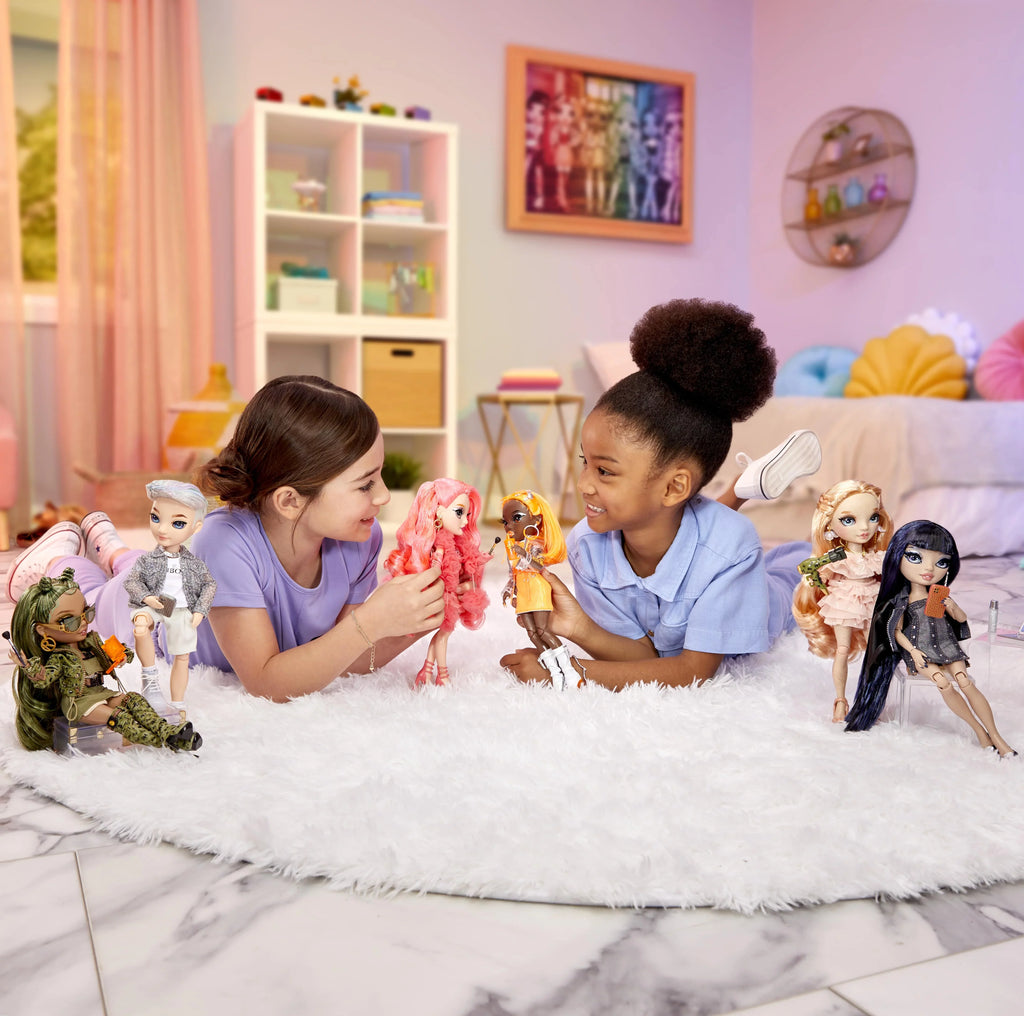 excellent Gift for Kids 4-12 Years Old and Collectors. Fashionable Outfit & 10+ Colorful Play Accessories. Rainbow High Priscilla- Pink Fashion Doll