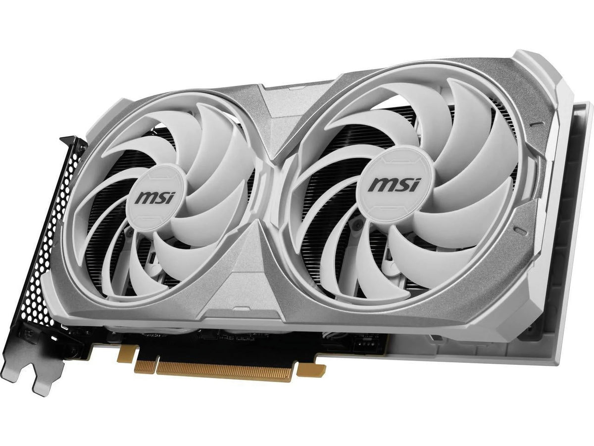 MSI Ventus GeForce RTX 4070 SUPER 12GB GDDR6X PCI Express 4.0 ATX Video Card RTX 4070 SUPER 12G VENTUS 2X WHITE OC