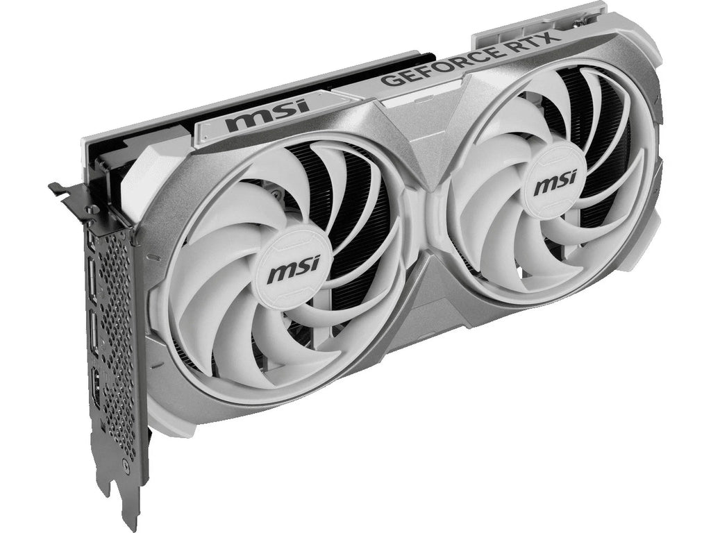 MSI Ventus GeForce RTX 4070 SUPER 12GB GDDR6X PCI Express 4.0 ATX Video Card RTX 4070 SUPER 12G VENTUS 2X WHITE OC