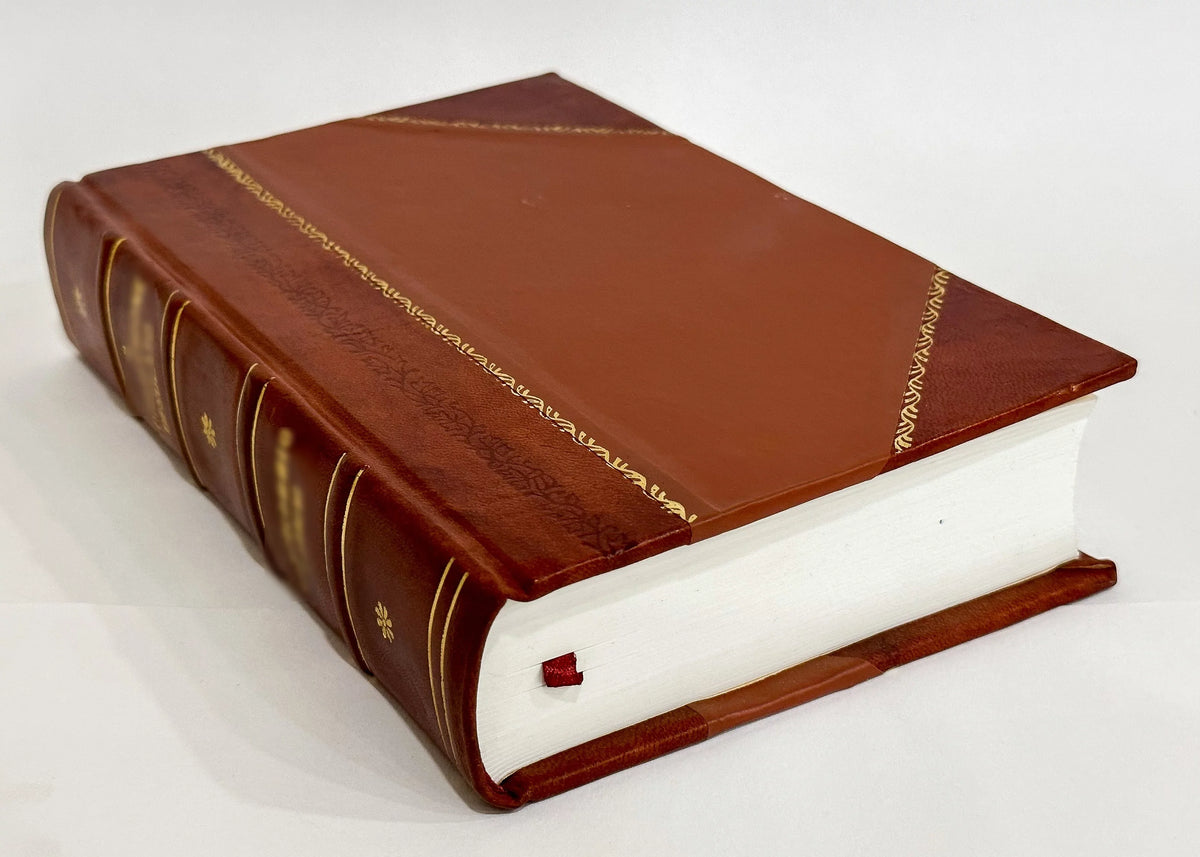 Gasteropoda and Cephalopoda of the Raritan Clays and Greensand Marls of New Jersey / Whitfield, Robert Parr (1892) (1892) [Leather Bound]