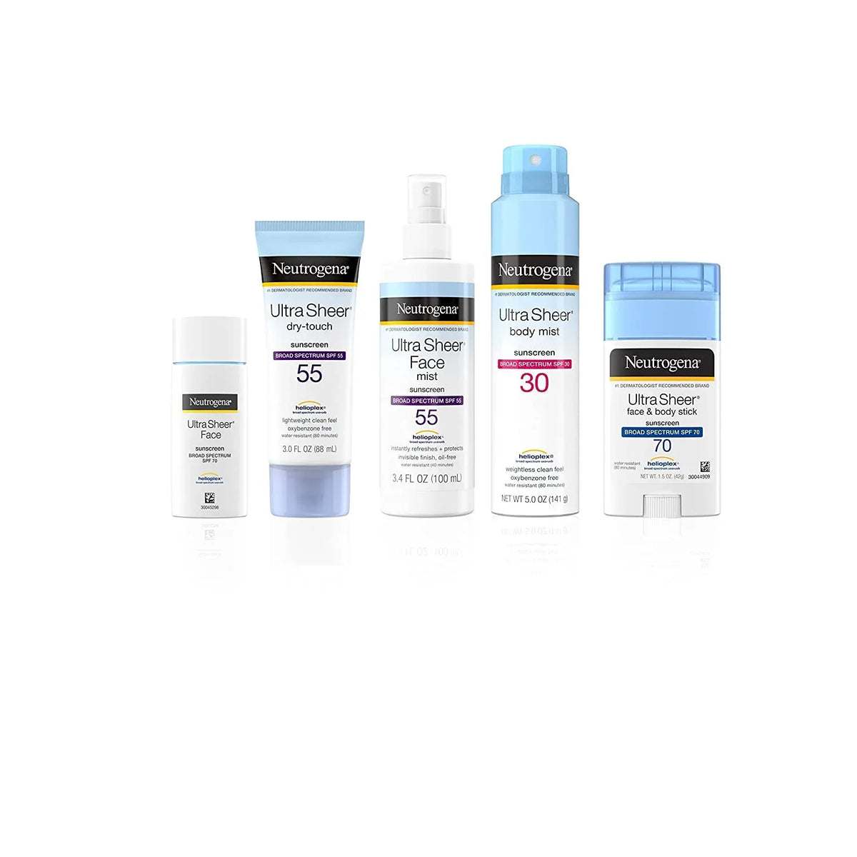 NEUTROGENA ULTRA SHEER SPF55 3OZ