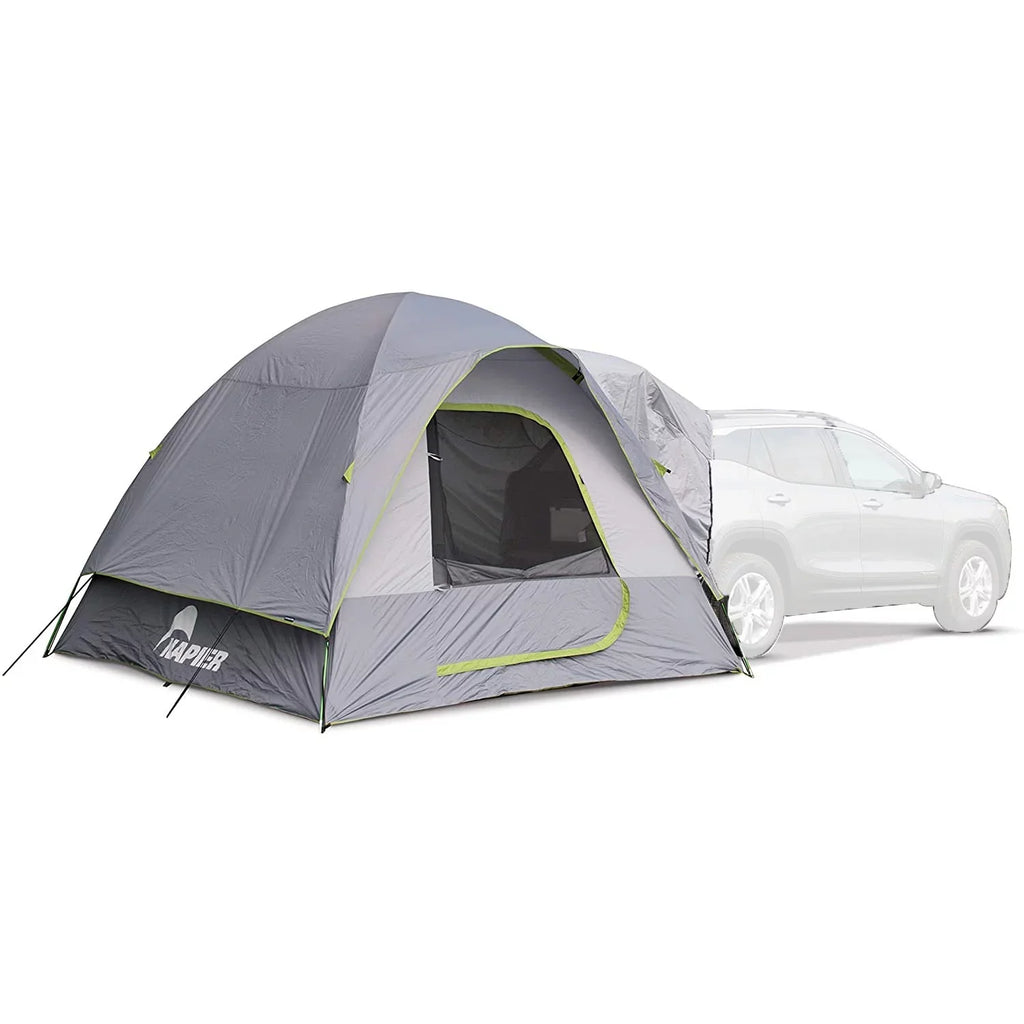 Napier Backroadz 10' x 10' Universal SUV/Van Cargo 5 Person Camping Tent, Gray