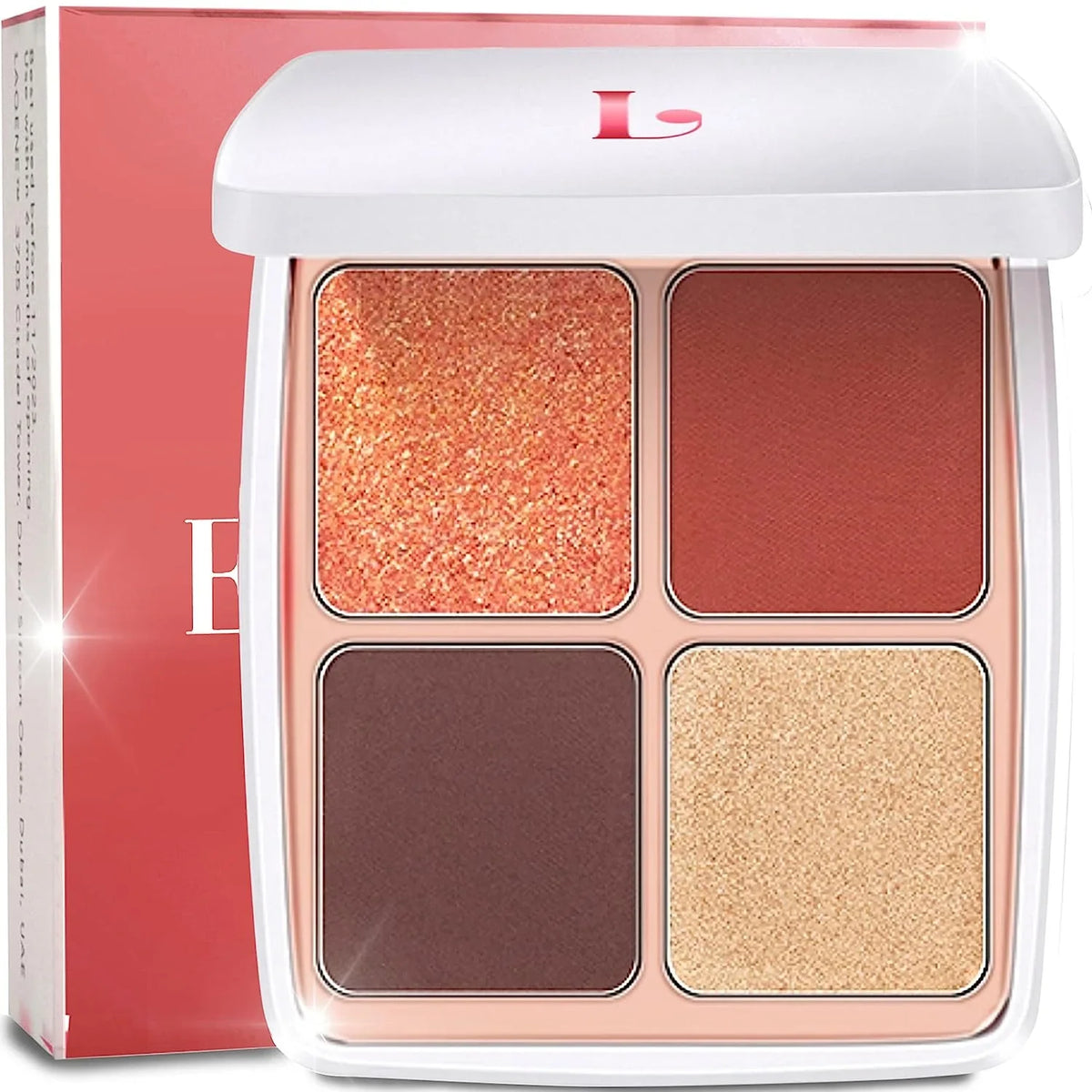 Rich Three-Dimensional Impressi. Ultra-Creamy Prismatic Color - Mysterious, Inviting, Must-Have. You look so beautiful. LAQENE Luxury Line: Eyeshadow - Moroccan Red City - Unforgettable Eyes