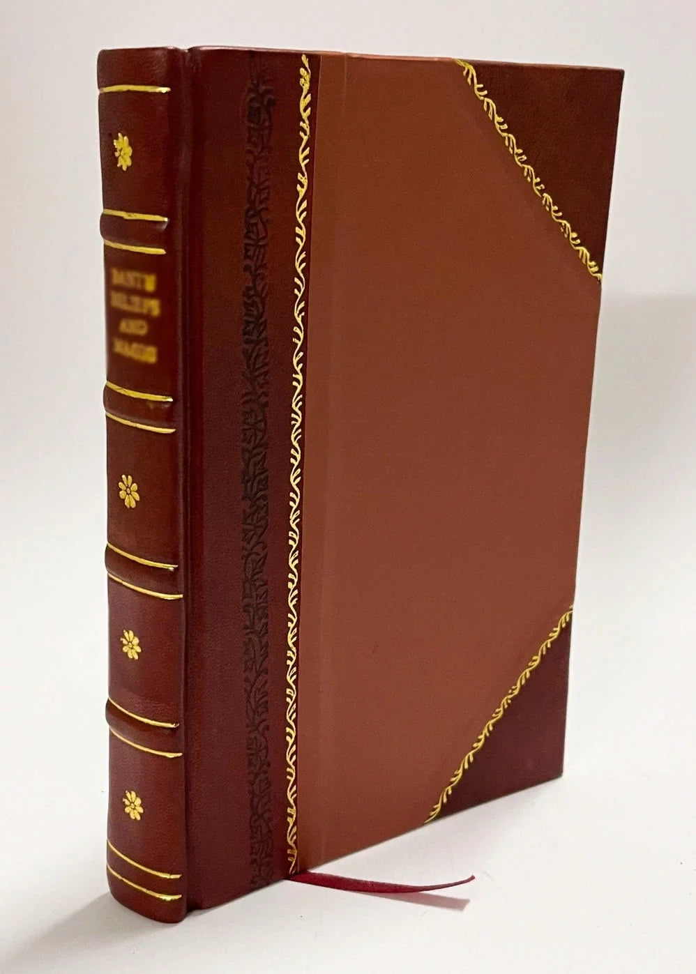 Fabritio Spada (1714) [Leather Bound]. Card. Dedicati All'Em.Mo E Re.Mo Il Sig. Battista Grappelli Accademico Arcade. Vita, Morte, E Miracoli Di San Nicola Di Tolentino Sonetti Del Signor Dottore Gio