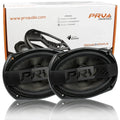PRV Audio 6 x 9" Mid Range Loudspeakers liquid protected Pair 69MR500CF-NDY-4