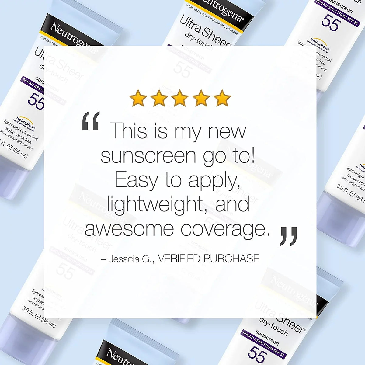 NEUTROGENA ULTRA SHEER SPF55 3OZ