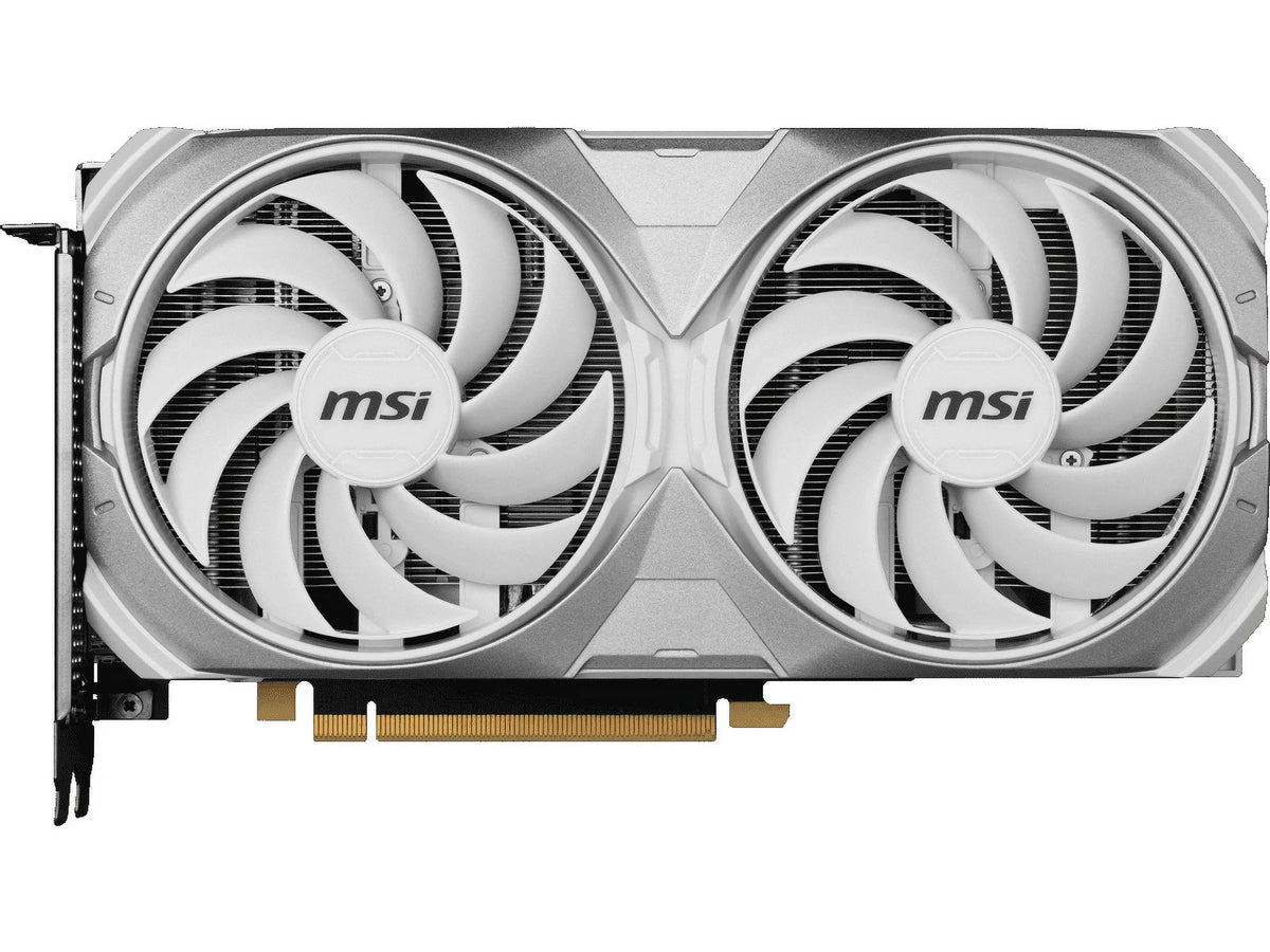 MSI Ventus GeForce RTX 4070 SUPER 12GB GDDR6X PCI Express 4.0 ATX Video Card RTX 4070 SUPER 12G VENTUS 2X WHITE OC