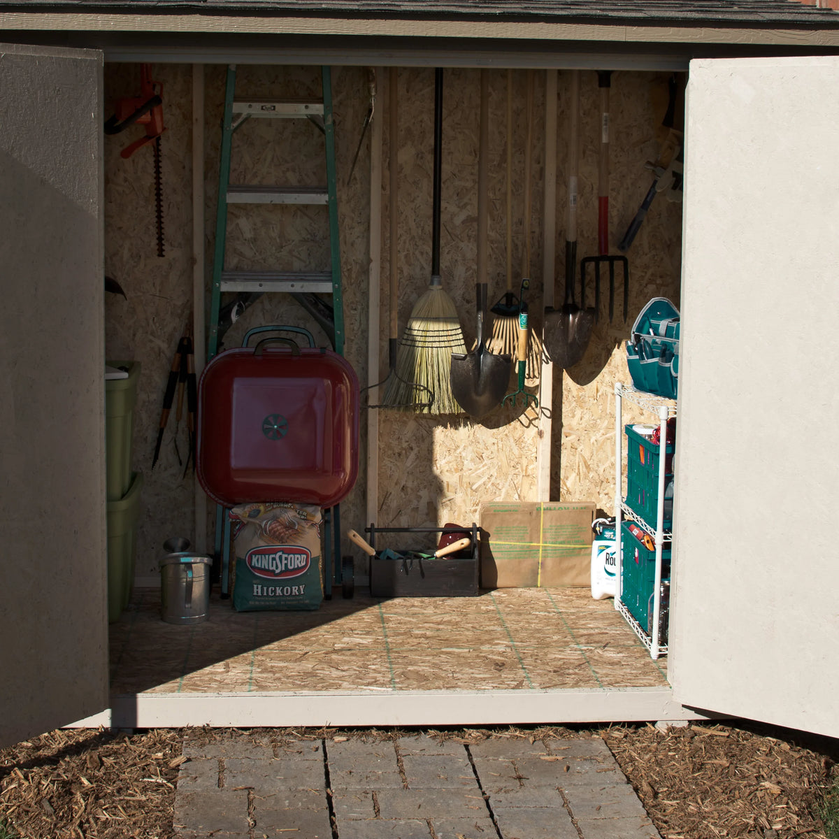 Lean-To Storage Shed. x 8 ft. Handy Home Products Fremont 4 ft