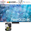 Restored  QN75QN900A 75 Inch Neo QLED 8K Smart TV (2021) Bundle with 2 Year Premium Extended Protection Plan (Refurbished)