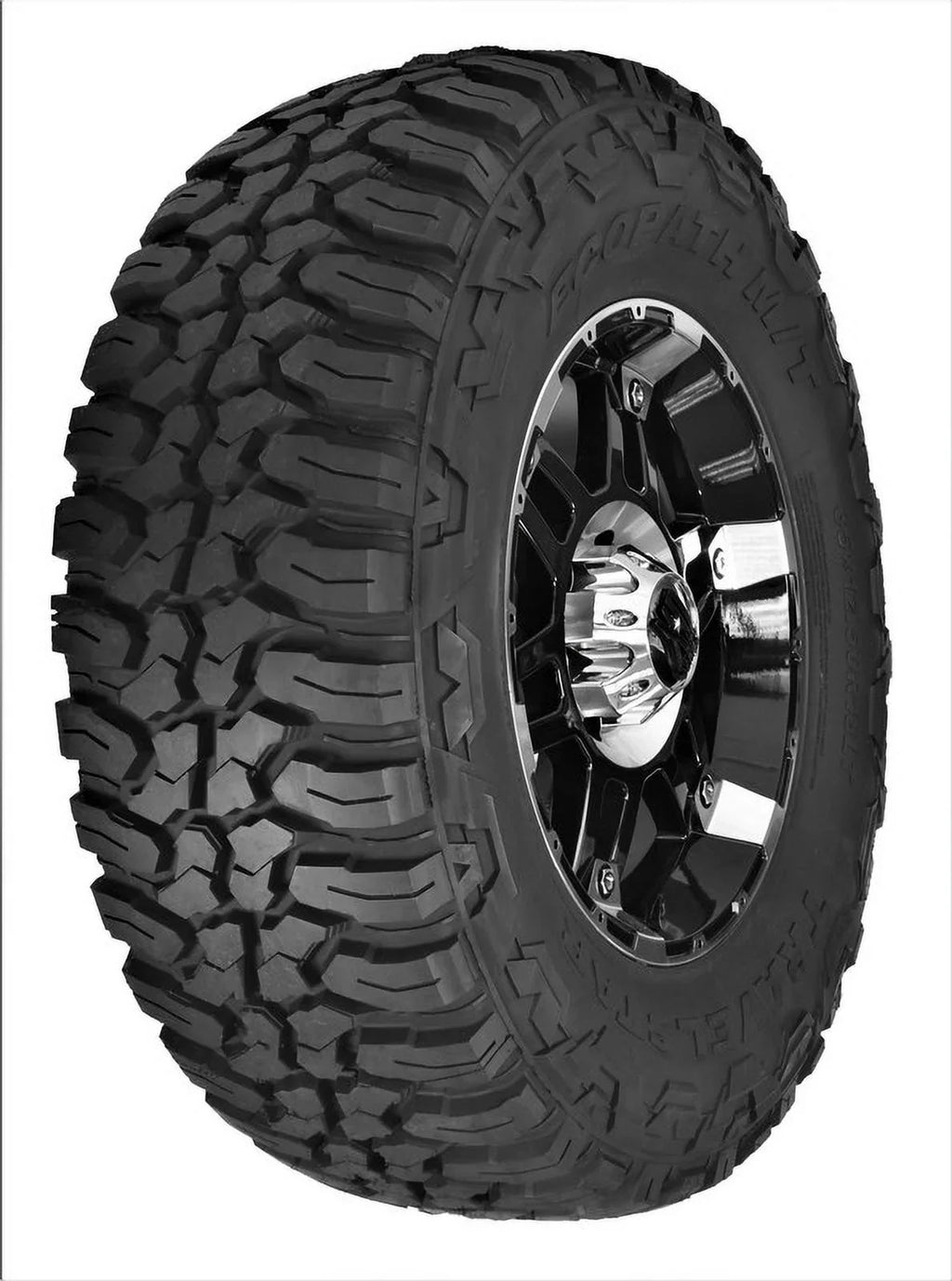 Travelstar ECOPATH M/T 33X12.50R24 10 Ply 104Q Load Range E SUV Light Truck Mud Terrain Tire 33/12.50/24 MT (Tire Only)