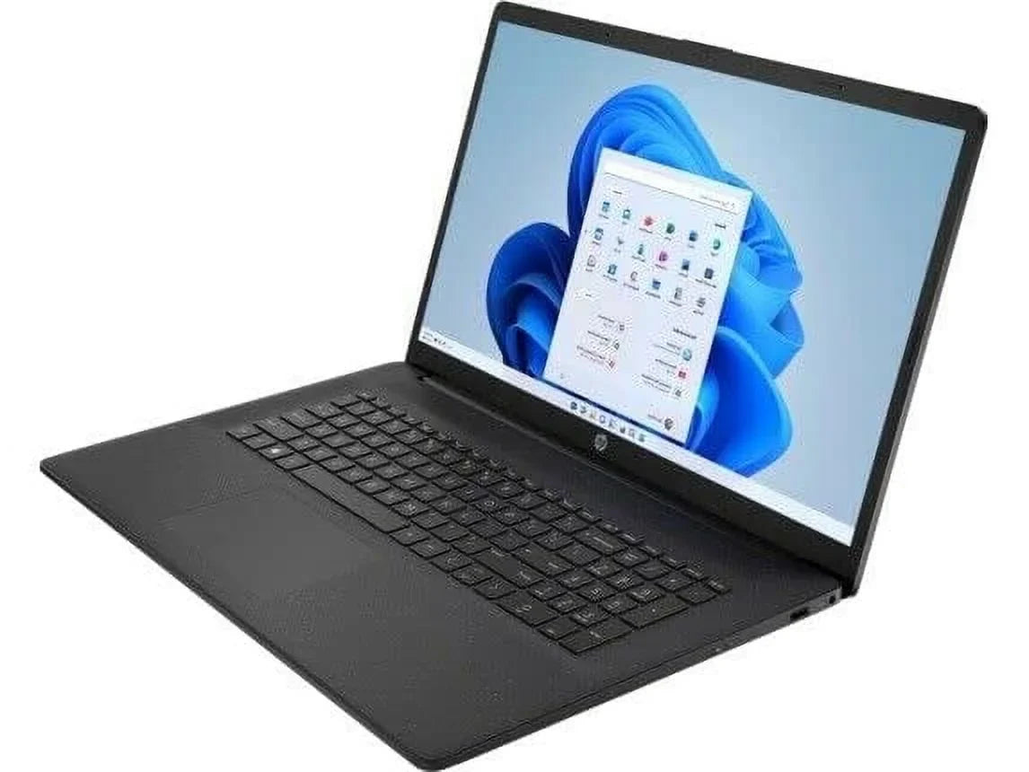 2023 Newest 17.3 FHD IPS Laptop  4-Core i7-1165G7  Iris Xe Graphics 64GB RAM DDR4 2TB NVMe SSD HDMI WiFi AX BT5.0 USB-C Webcam Starry Black Windows 10 Home w/RE Accessories