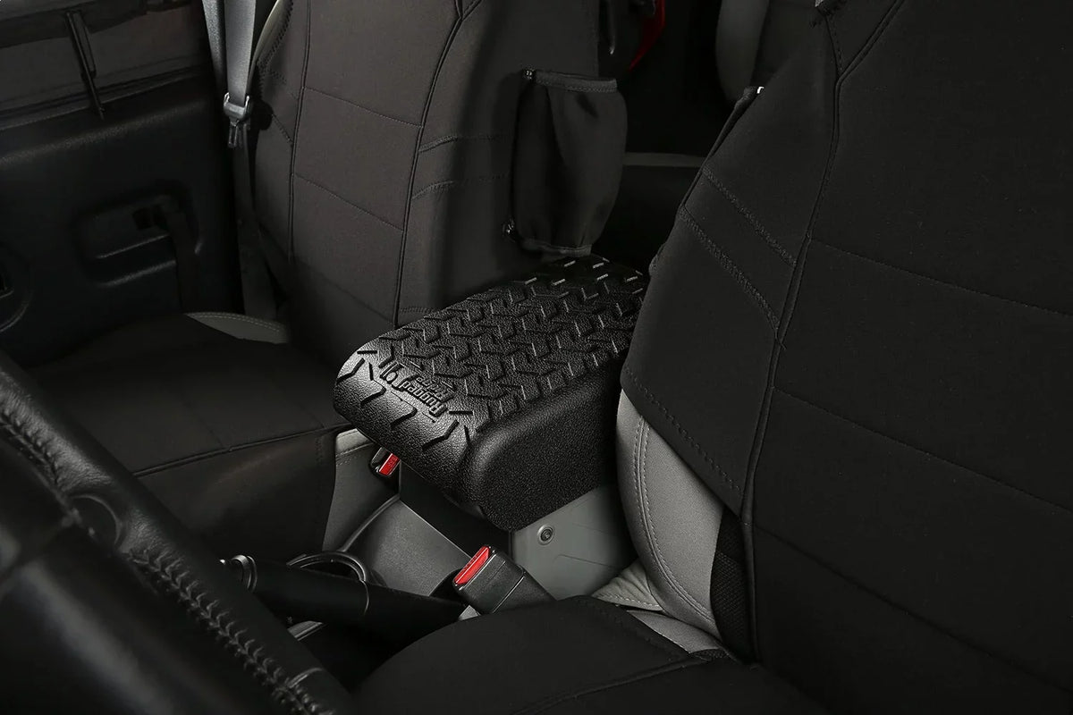 Rugged Ridge 13107.40 Center Console protector, Black; 07-10 Jeep Wrangler JK