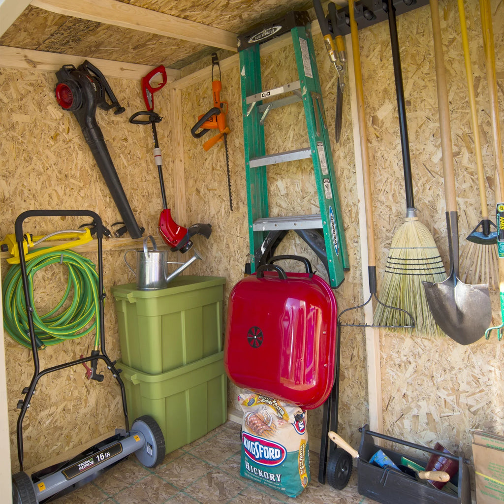 Lean-To Storage Shed. x 8 ft. Handy Home Products Fremont 4 ft