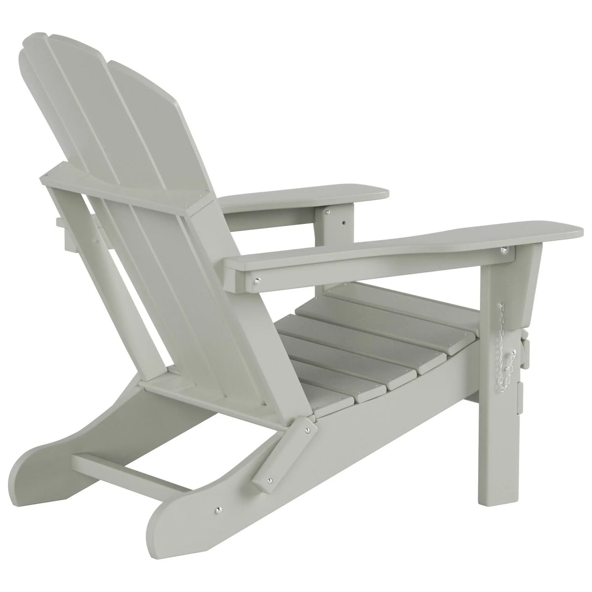 Polytrends  Laguna All atmospheric conditions Poly Outdoor Patio Adirondack Chair Conversation Set - (4-Piece) Sand